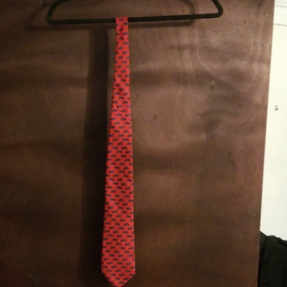 Ralph lauren bluemotorcyle tie